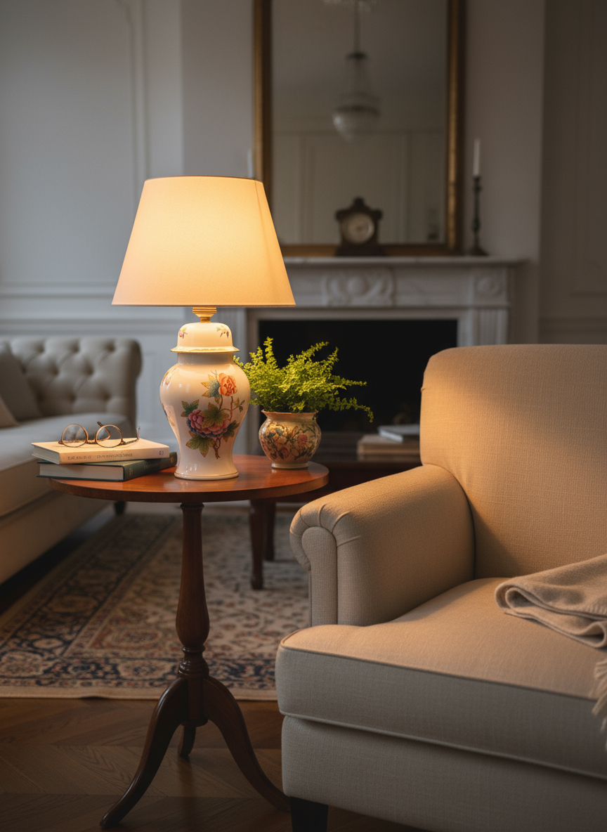 Herend Table Lamp - Lifestyle Setting