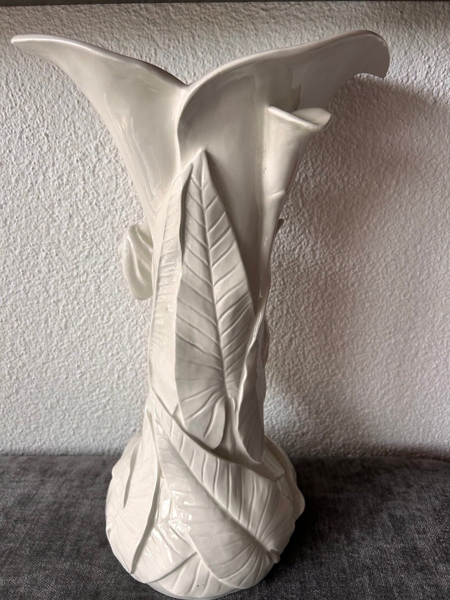 Design Toscano — Calla Lily Maiden Vase, Art Nouveau Style, Made in Italy