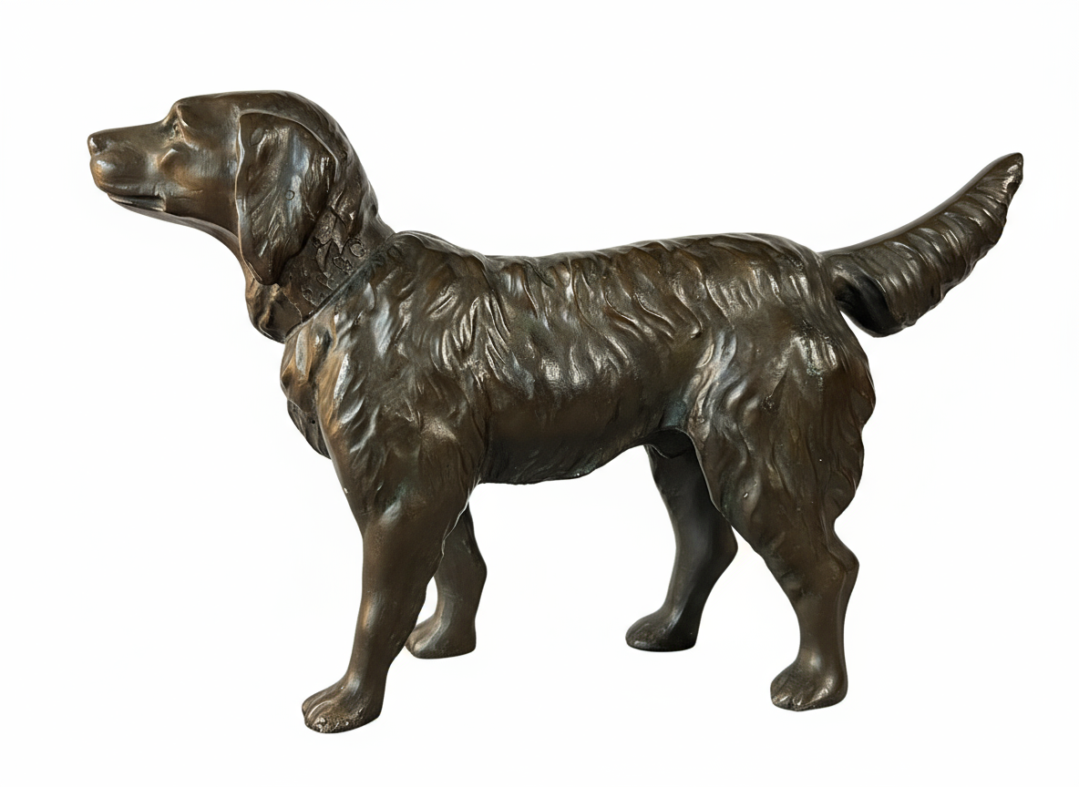Bronze Dog Statue - Image 2