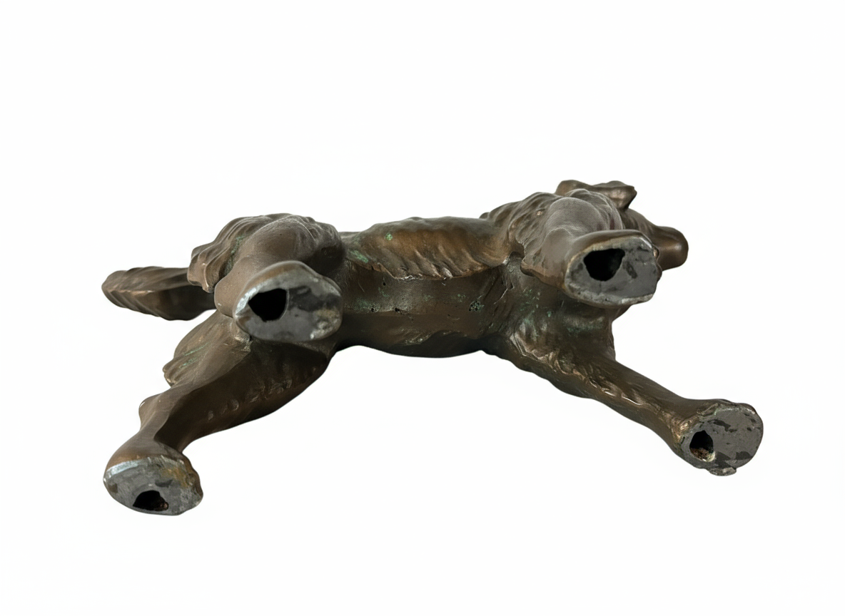 Bronze Dog Statue - Image 3