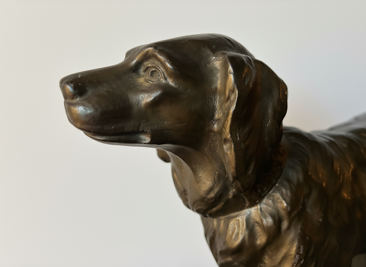 Bronze Dog Statue - Image 5
