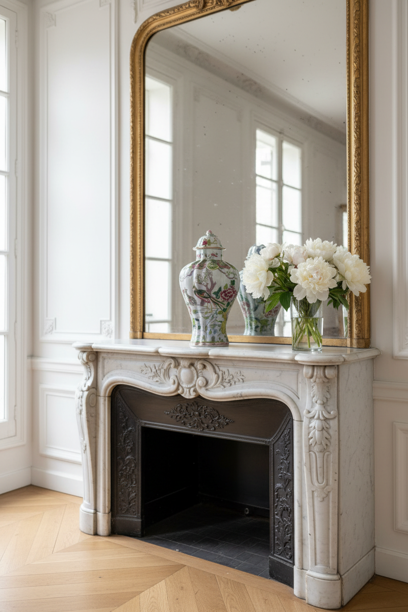 Famille Rose Vase – Parisian Mantelpiece