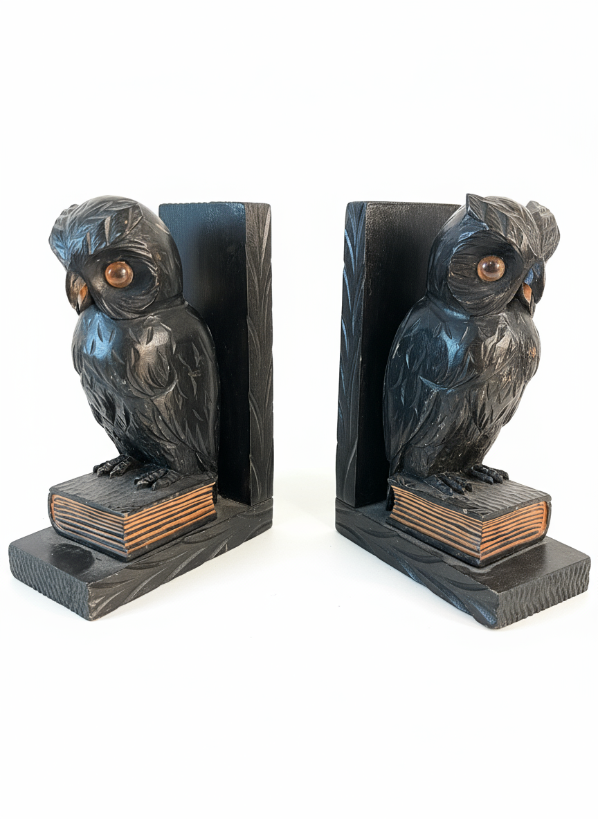 Owl Bookends - Image 1