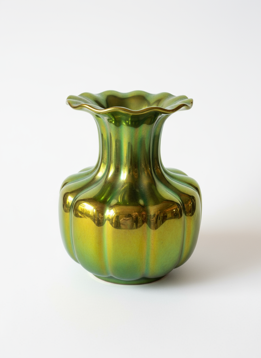 Zsolnay Art Déco Vase - Image 1