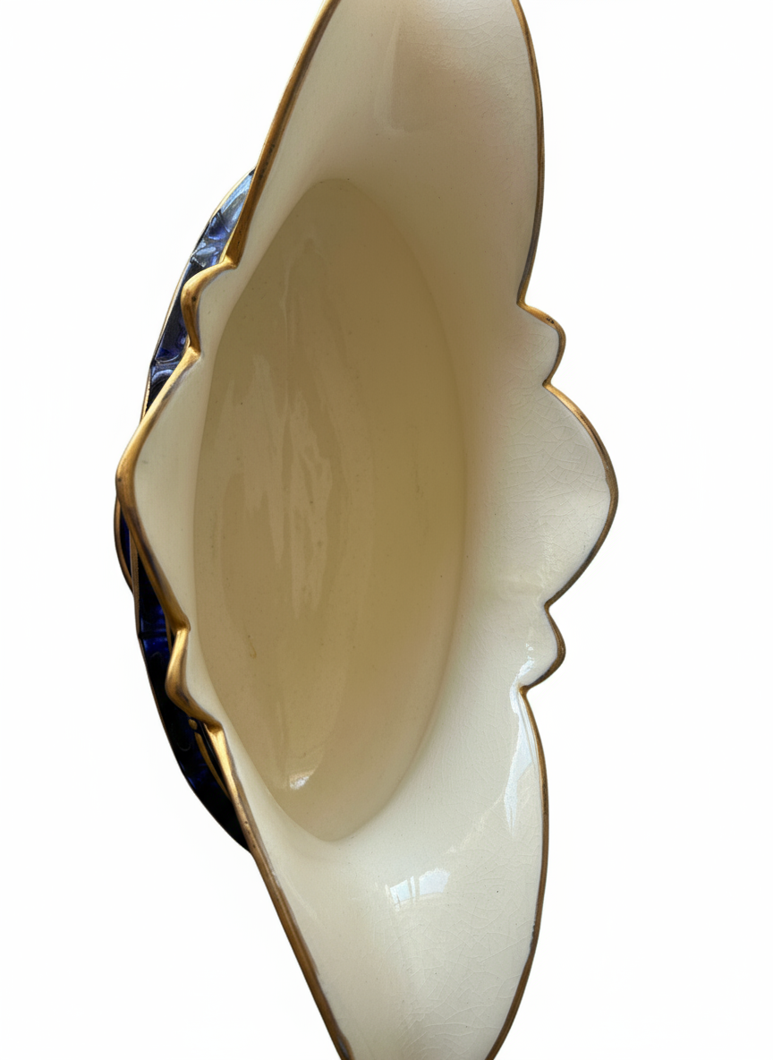 Zsolnay Cobalt Blue Vase - Image 5