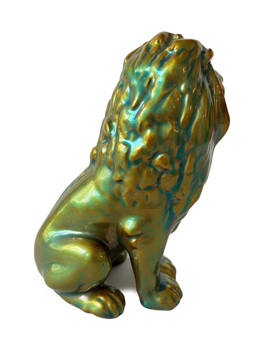 Zsolnay Eosin Lion - Image 2