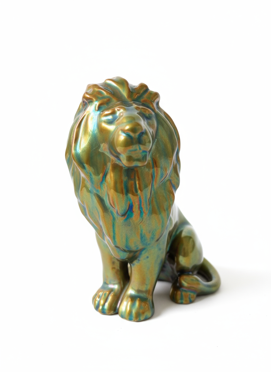 Zsolnay Eosin Lion - Image 5