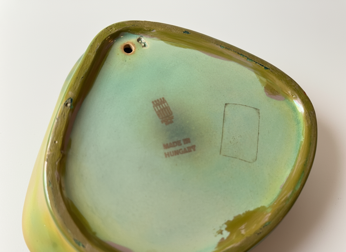 Zsolnay Hunting Scene Dish - Image 3 (Background Only)