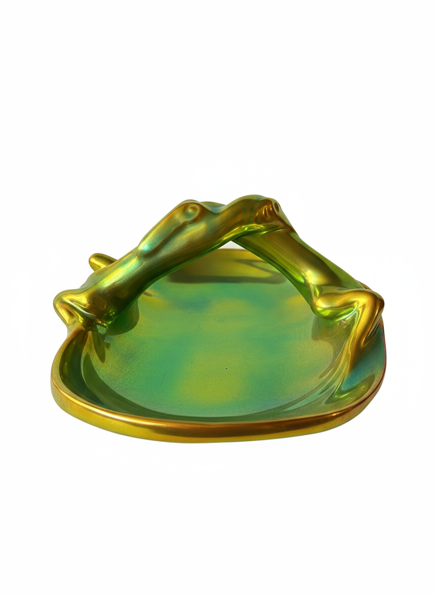 Zsolnay Lizard Dish - Image 3